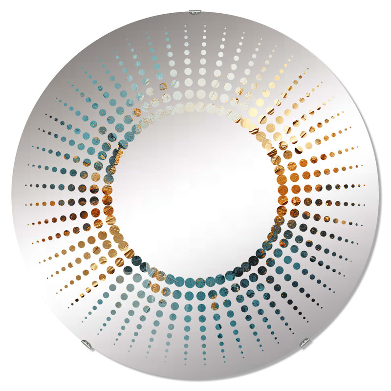 Dannyel Circle Mirror, 31.4" x 31.4"