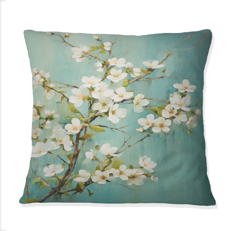 Coussin Apple Blossom Elegance Monochromatique XXI