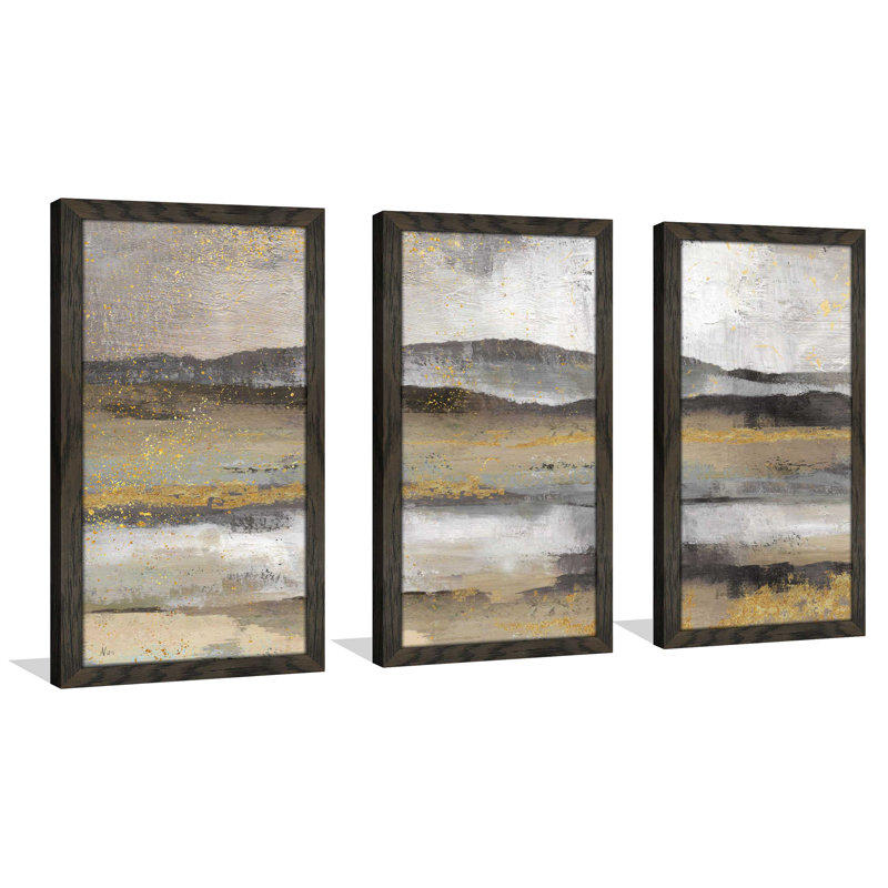 " Rolling Hills " 3 - Pieces, 40.5" W x 25.5" H x 1" D