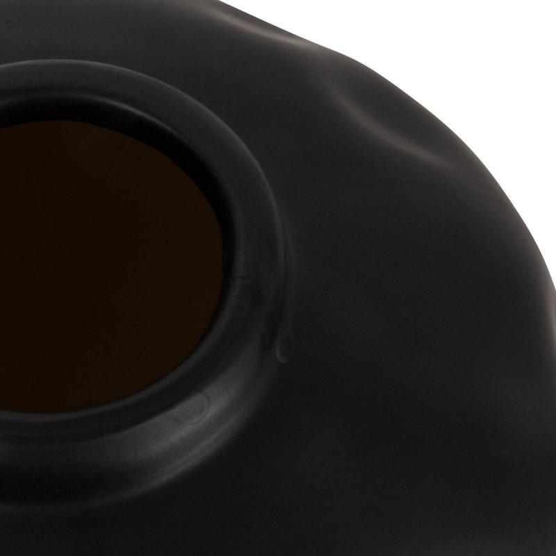 Vase rond en terre cuite Idalou, Black