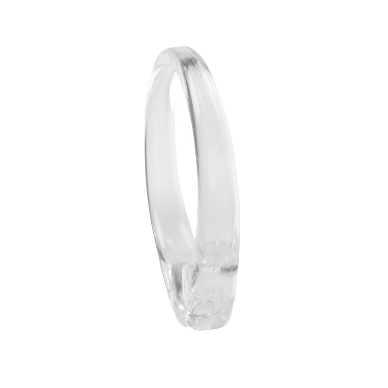 Crochets de rideau de douche Jamarl, Transparent
