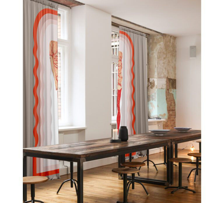 Lapan Velvet Blackout Curtain Panel Pair, 148cm Width x 350cm Drop
