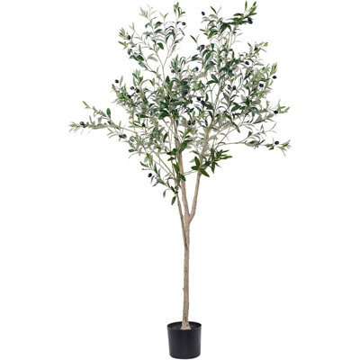 Olive artificielle pour la décoration de salon, 6 pi de hauteur ...