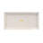 DreamLine SlimLine 30 inch D x 60 inch W x 2 3/4 inch H Single Threshold Biscuit Alcove Shower Base with 2 inch Polished Brass Center Round Drain-118322189-118322202