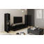 Wallunit With Led Lighting, Set 3 Pcs.