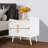 Luxurious And Minimalist Bedside Storage Cabinet19.68(W)*15.74(D)*19.68In(H)
