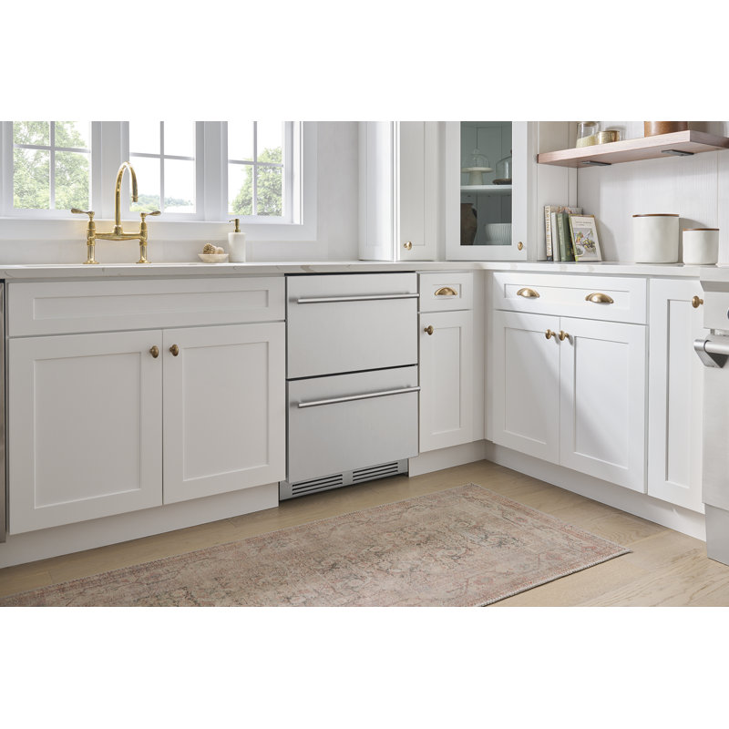 Zephyr Presrv 24" Stainless Steel Built-In Single Zone Refrigerator Drawers