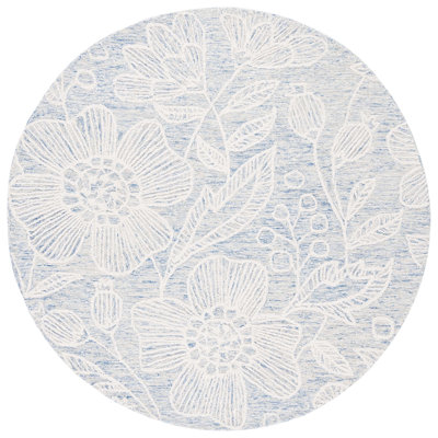 Jardin Hand Tufted Wool Floral Rug