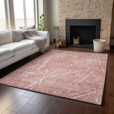 Premium Machine Washable Cerrito Blush Rug