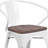 Kesterson Metal Chair with Wood Seat and Arms-1340017129