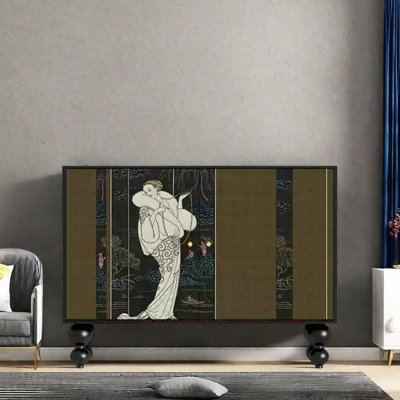 Armoire d'appoint à deux portes de luxe Modern Light