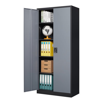 4 - Shelf Storage Cabinet by Dsarui