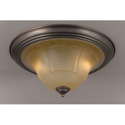 Comstock Glass Semi Flush Mount