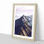 Mountain Ridge in Switzerland - Picture Frame Painting Print-56738033-56738034