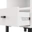 SALAMIS Bedside table, Opaque White-660215908