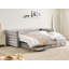Upholstered Daybed with Trundle
