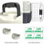 Caisse de voyage pour chien en plastique