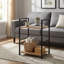 23.5 cm W Iron Storage Rack