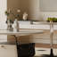Table basse de luxe crème et légère