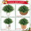 12 PCS Norfolk Branches de pin artificielles Real Touch