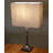Rectangular Rounded Corner Premiere Hardback Small Lampshade Textured Oatmeal (6.5x12) (6.5x12) x 9