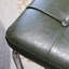 Ensemble de 2 chaises de salle à manger, chaises d'appoint latérales en rotin en cuir Fauex avec pieds chromés, chaises modernes de style Mid-Century conçues par Breuer, chaises de cuisine de salle à manger rembourrées (2 pièces)