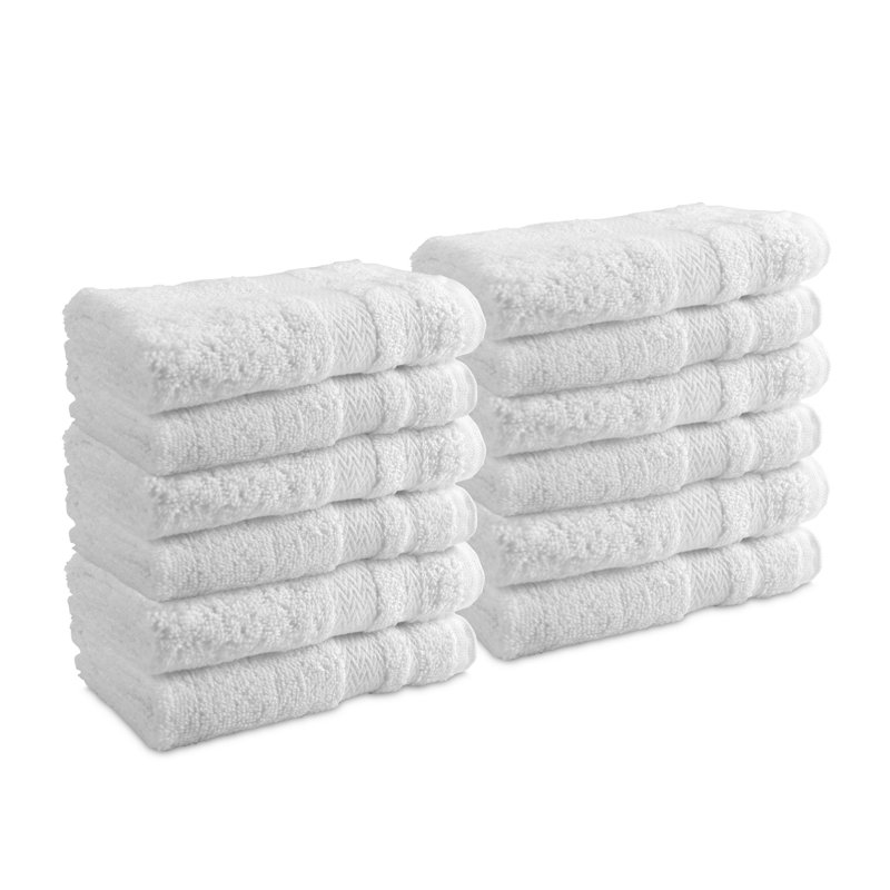Lochlyn Cotton Washcloths (Pack of 12)