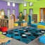 Tapis touffeté à motif géométrique-55457984