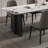 Design the rock plate dining table and chair set-108067201
