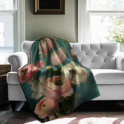 Ranunculus Hues - 1 Piece Premium Blanket