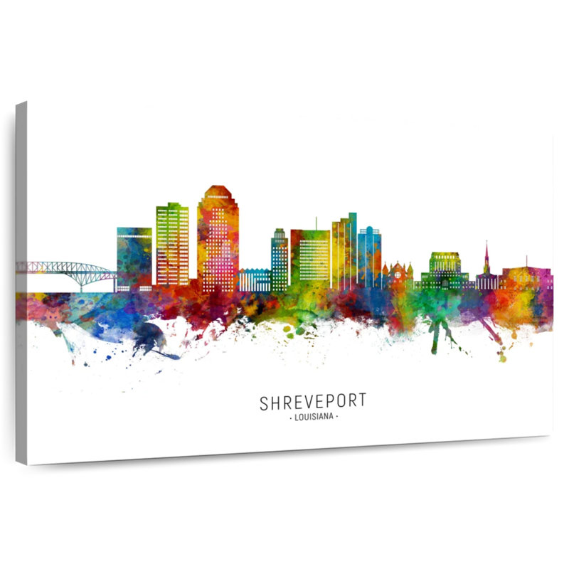 Nicci Shreveport, Louisiane, horizon I, H 16 po x l 24 po