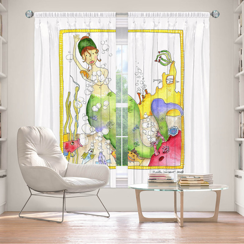Addlee Room Darkening Curtain Pair, 20" W x 52" L