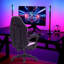 Radelldar Adjustable Reclining Ergonomic Faux Leather Swiveling PC & Racing Game Chair with Footrest-64975277-64975287