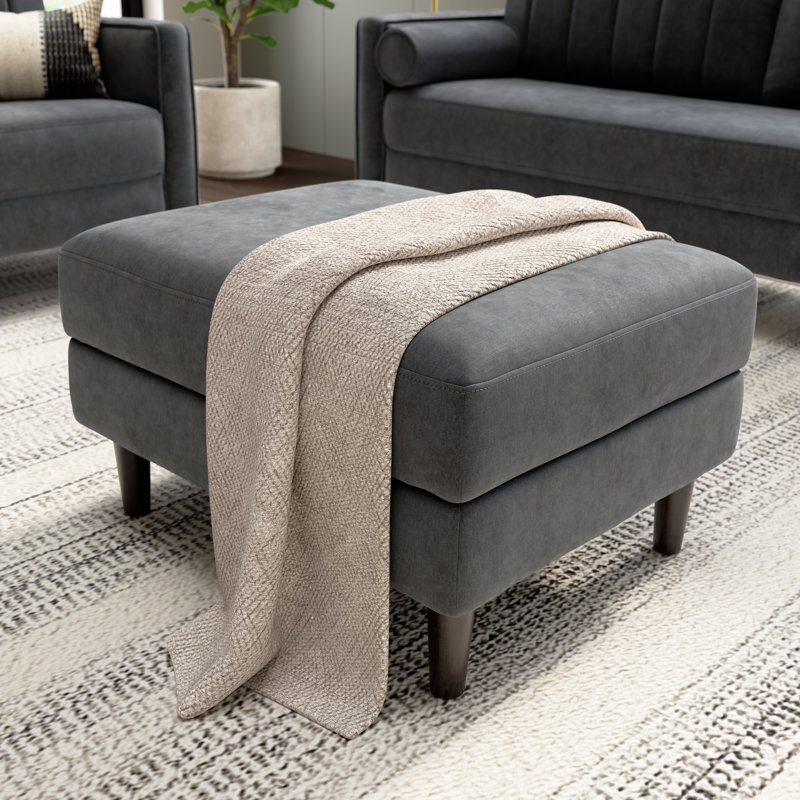 Storage Ottoman With Tray