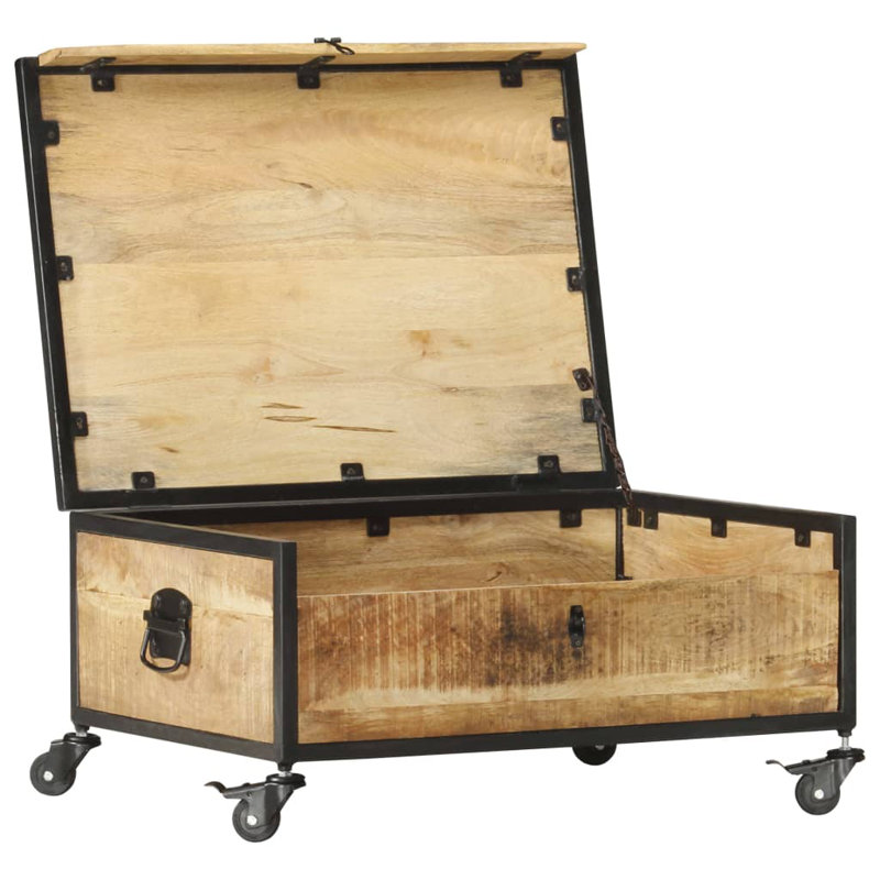Goshorn Four Leg Coffee Table with Storage