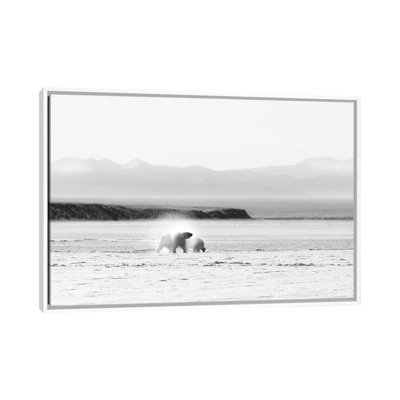 Shake by Eiji Itoyama - Floater Frame Print on Canvas