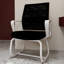 Chaise de bureau ergonomique moderne avec dossier respirant Afor H - H 17,5 po x l 21,5 po x P 17 po-1603606716-1603606722