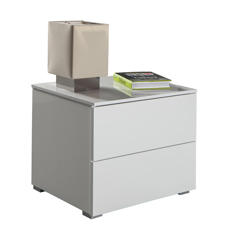 Privilegio 55cm W Manufactured Wood Bedside Table