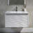 30" Wall Mounted & Floating Single Vanity with Ceramic Sink-854049719