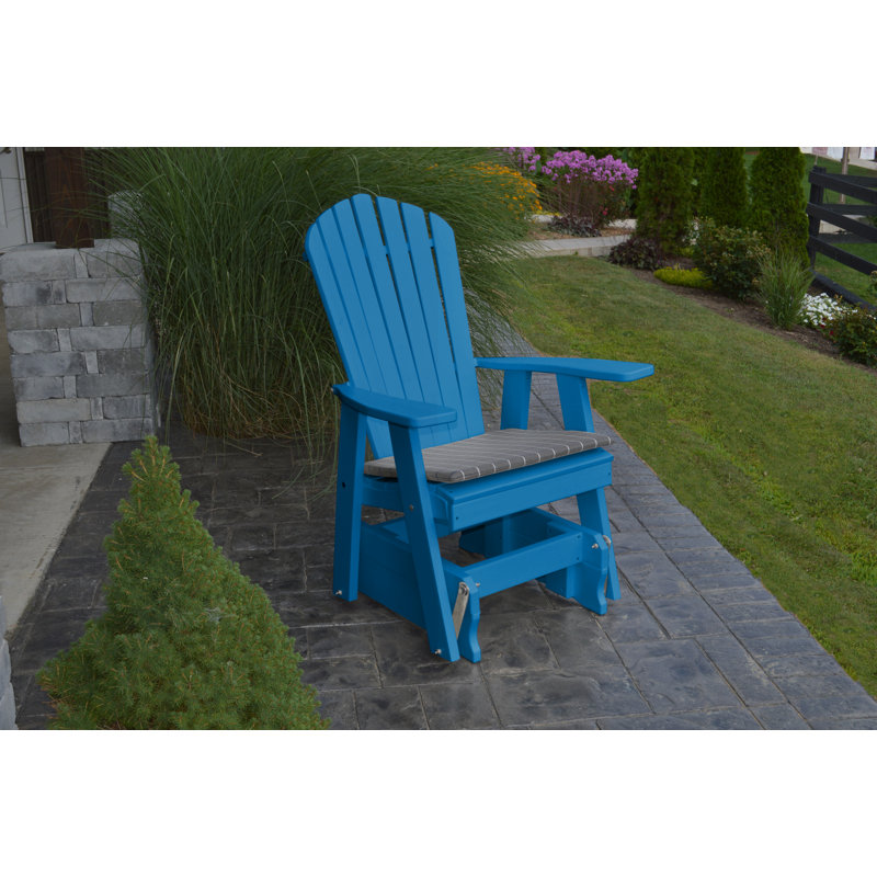 Fauteuil oscillant Eduardo Adirondack, bleu