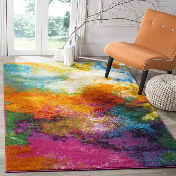 Ebern Designs Ciara Abstract Rug & Reviews | Wayfair