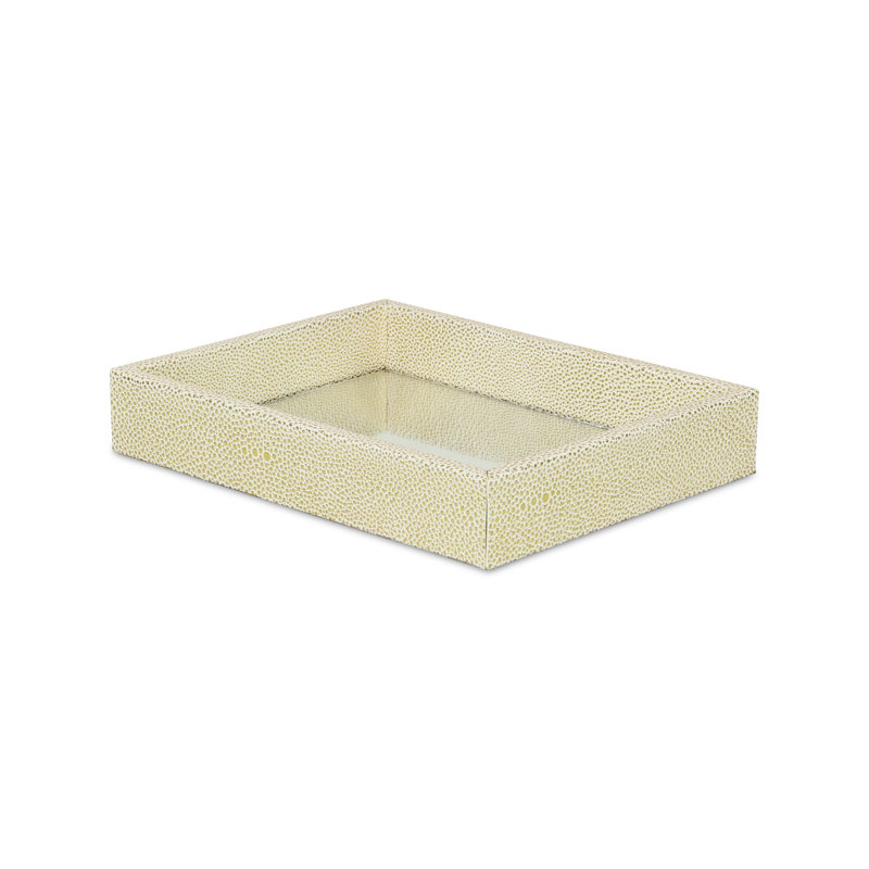 Plateau de service, Or blanc