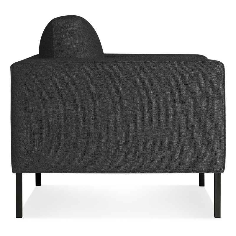 Paramount Sofa, Sanford Ceramic Crossweave, Metal, 32" H x 95" W x 34" D