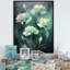 Carnation - émeraude verte, impression sur toile-440059965-440059964