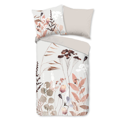 Cotton Abstract Duvet Cover with Pillowcases