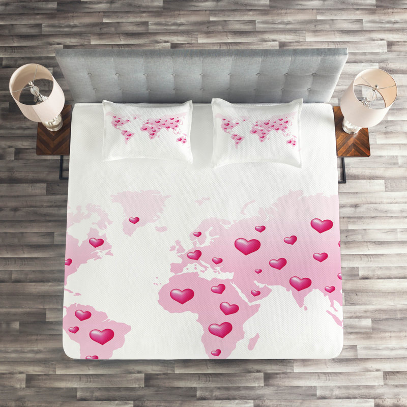 Eclectic Polyester Coverlet
