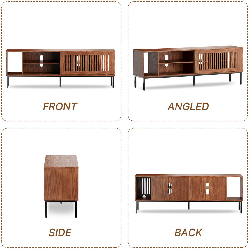 Crédence de rangement l 65 po Bodington