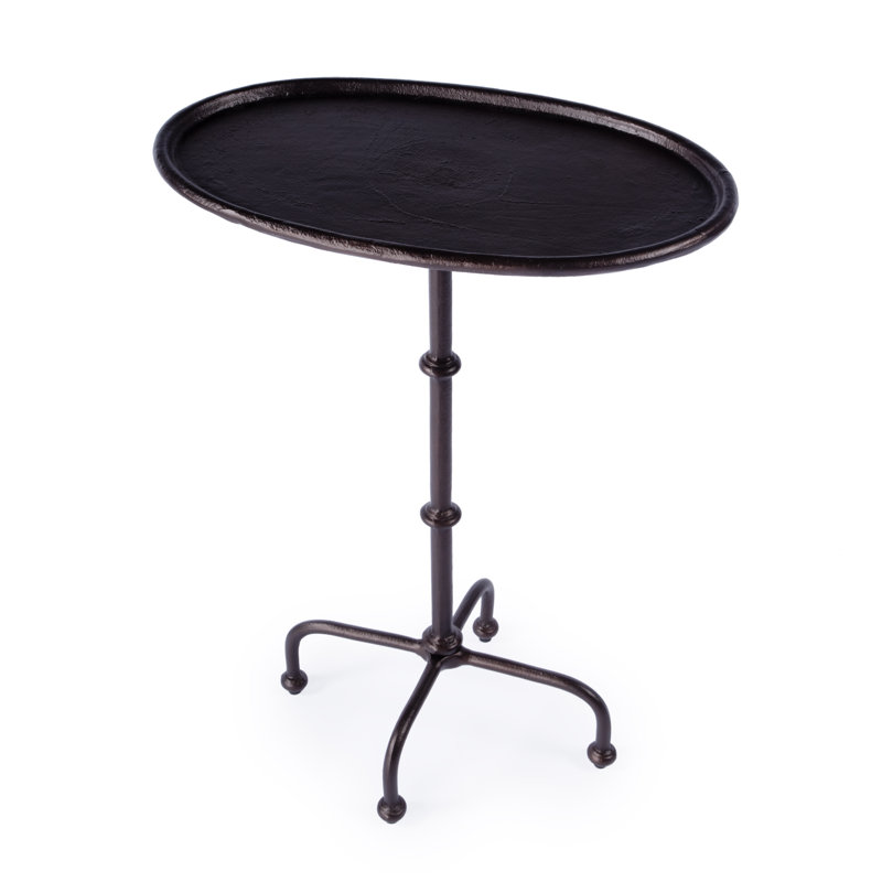 Table d'appoint extérieure ovale 19,75 po x l 12 po Aucun