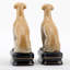 Pair Whippet Figurine