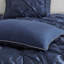 Ensemble d'édredon touffeté 7 pièces grand gris-136331689-136331691